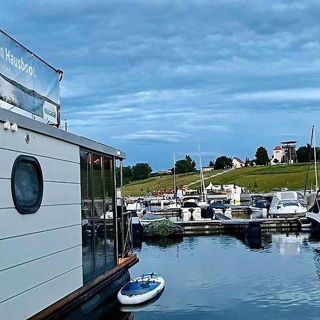 Hausboot Schiff Fuer 4 Personen Ca, 33 M Sup2 In Braunsbedra, Sachsen Anhalt Halle Saale Unstrut Region Ngoại thất bức ảnh